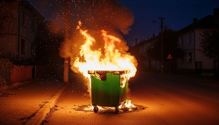 Огънят е възникнал вследствие на човешка небрежност