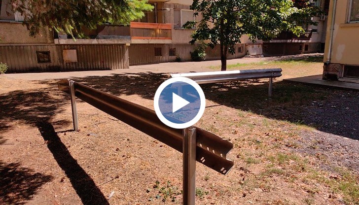 Живущите в квартал "Здравец" намериха алтернатива на традиционните колчета