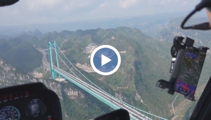 Съоръжението съкращава времето за пътуване през дълбокия каньон от два часа на само две минути