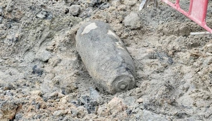 Експлозивът с тегло 450 килограма запазил пълната си функционалност близо 100 години по-късно