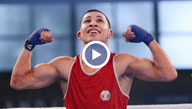 Състезателят на БК „Русе“ доминираше в мача срещу англичанина Уилям Хюит