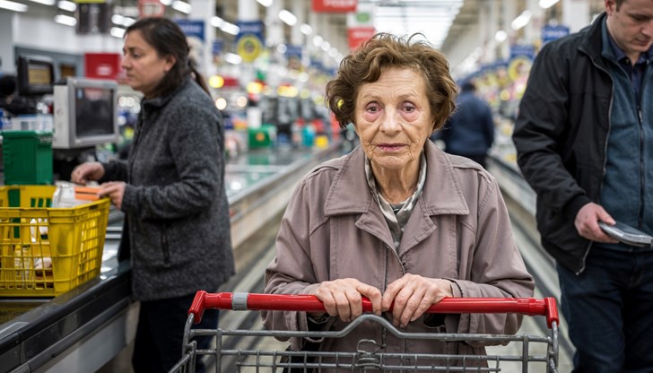 Инцидентът е станал в магазин за хранителни стоки на улица "Плиска" Инцидентът е станал в магазин за хранителни стоки на улица "Плиска"