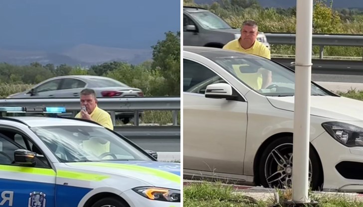 Мъж е засичал и притискал коли, опитал да изпревари в аварийната лента Мъж е засичал и притискал коли, опитал да изпревари в аварийната лента