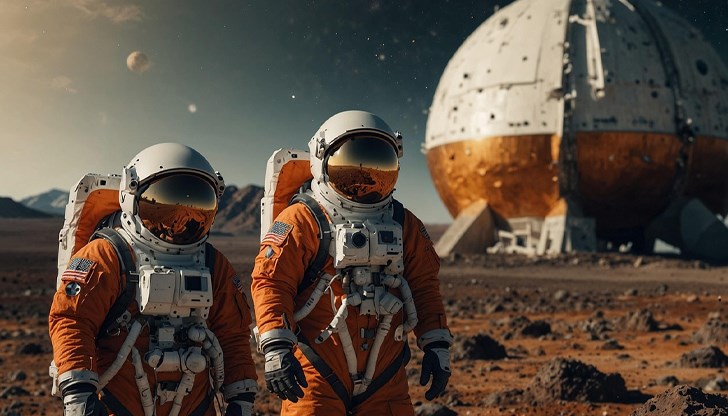 Осеммесечна мисия ще последва след изграждането на лунна база, обяви Шон Дъфи