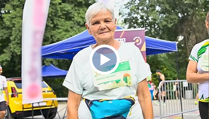 Мариана от село Борец финишира въпреки нараняване по време на бягането