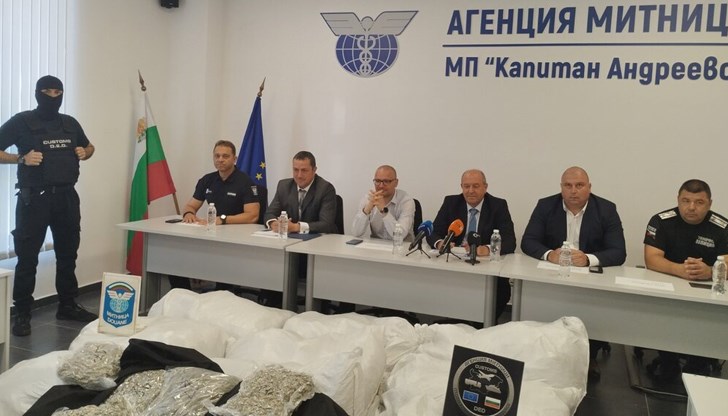 Това е най-голямото количество марихуана, заловено на пункта за последните 15 години