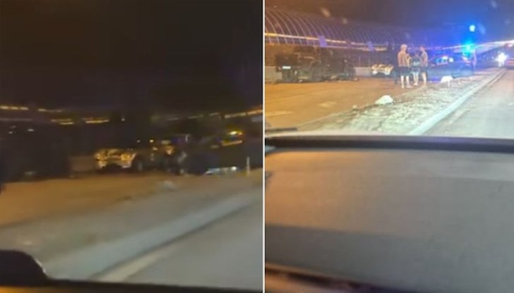 Шофьорът на пикапа е карал в насрещното, нанесени са големи материални щети