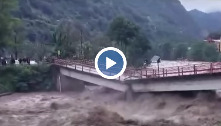 Пороите срутиха мост в района на Ардешен, а земетресение от 4,5 по Рихтер разтърси Съндъргъ