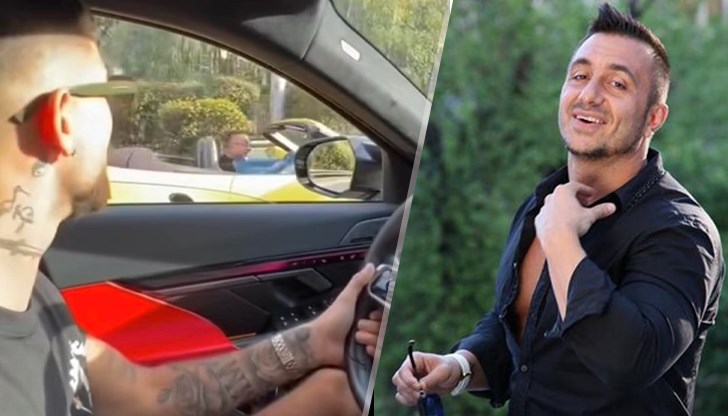 На попфолк изпълнителя е съставен акт след среща с пътните полицаи