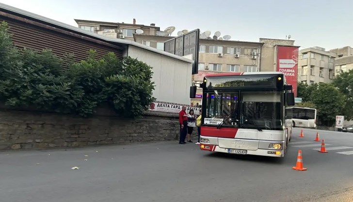 Инцидентът стана на оживено кръстовище в центъра на града