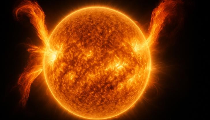 Изследване показва постепенно нарастване на слънчевите изригвания, но без заплаха за глобален интернет срив