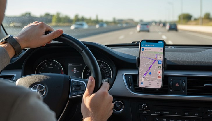 Популярното приложение показва началото и края на контролните участъци