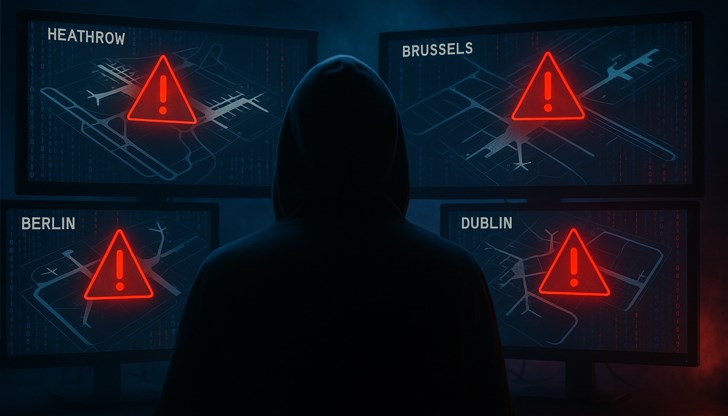 Засегнати са летищата в Лондон, Брюксел, Берлин и Дъблин Засегнати са летищата в Лондон, Брюксел, Берлин и Дъблин