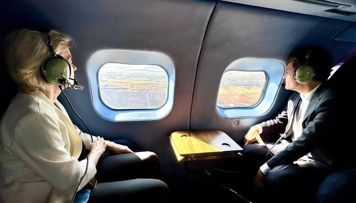 Румънският президент проведе разговори с Урсула фон дер Лайен в