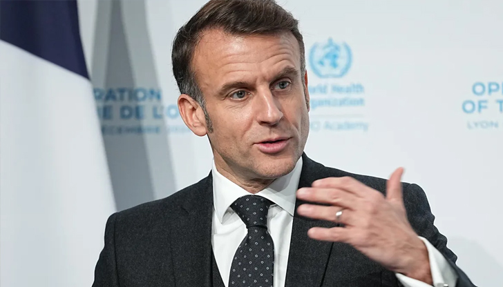 Френският президент предупреди, че изземването на замразените руски средства може