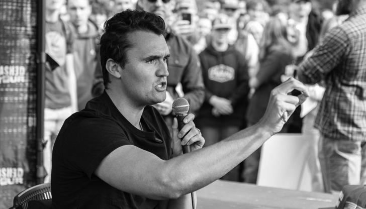 Консервативният активист бе прострелян по-рано днес по време на публична