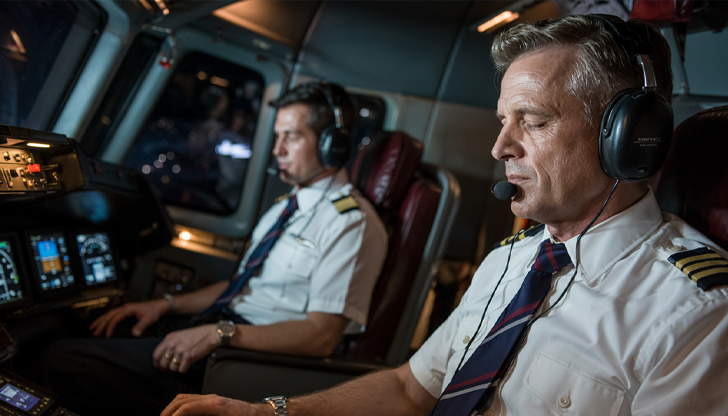 Проучване показва, че 93% от анкетираните пилоти са дремвали в