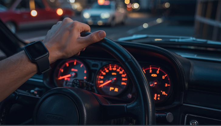 Тийнейджърът карал автомобила на по-големия си брат с германски регистрационни