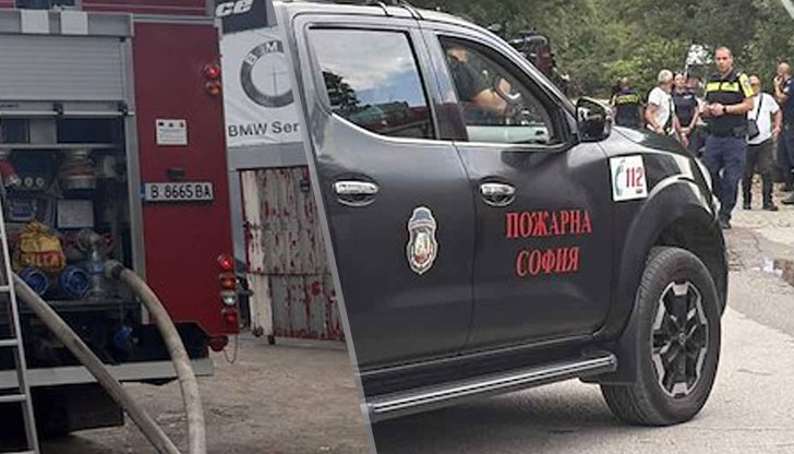 Работник в сервиза е получил паник атакаАвтобояджийски сервиз се запали
