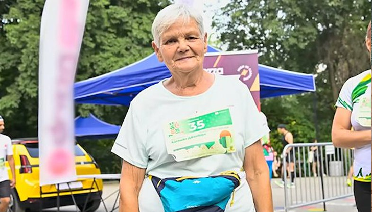 Мариана от село Борец финишира въпреки нараняване по време на