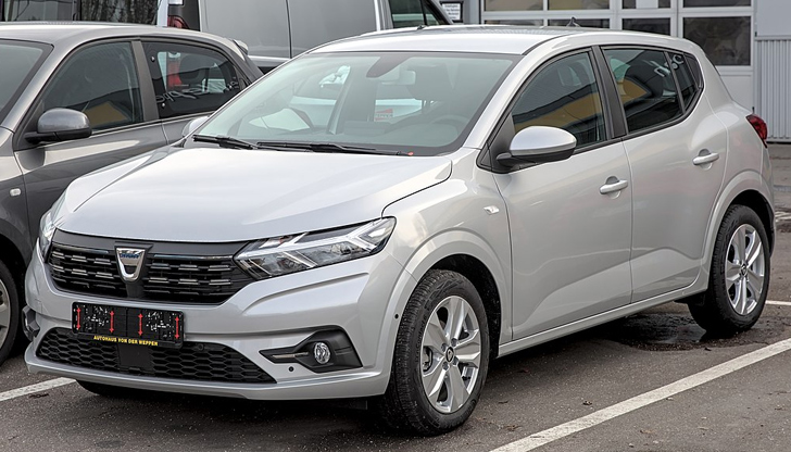 Dacia Sandero е бил най-продаваният нов автомобил у нас през