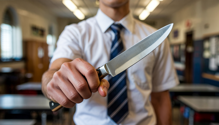 Нападателят беше прострелян и задържан след бягство от училището в