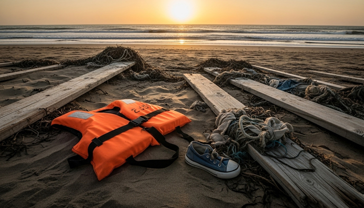 Хиляди продължават да рискуват живота си по най-опасния мигрантски маршрутЛодка,