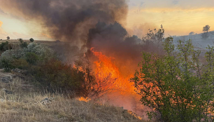 Пожар унищожи над 2300 декараОбщина Тополовград продължава да поддържа частично