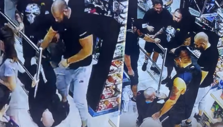 Инцидентът разтърси персонала и клиентитеБрутално нападение стресира персонала и клиентите