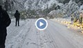 Първият сняг затвори прохода "Петрохан"