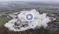 Зрелищни кадри от взривяването на охладителните кули от АЕЦ в Германия