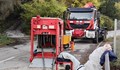 Пожарникарите отводняваха наводнени участъци в Русенско