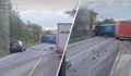 ТИР и лек автомобил се сблъскаха в Прохода на Републиката
