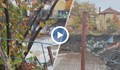 Къща в София се руши заради съседен строеж