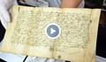 Варна получи като дарение най-стария пергамент в България