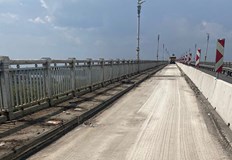 Полагането на бетон изисква пълно спиране на трафика за 24