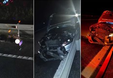 Животното изскочило пред шофьора на бързата лентаМечка предизвика катастрофа на