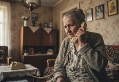 Възрастна жена остави спестяванията си в камион след обаждане от