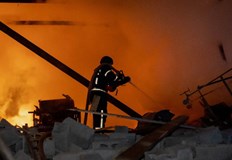 Аварийни екипи работят по възстановяване на щетите в Черниговска областНова