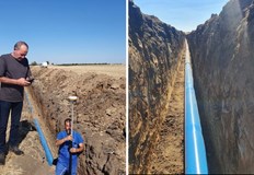 ВиК Русе завърши модернизация на 700 метра тръби от водоснабдителната