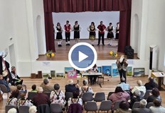 Днес библиотеката е по богата от всякога и отново посреща читателиИзгорялото