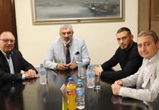 Областният управител на Русе поздрави Георги Кръстев и Николай Братованов