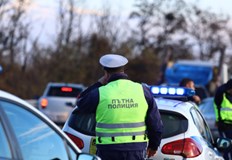 При 102 ри километър шофьорите се движат само в активната лента