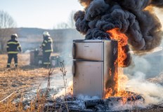 Огнеборците забелязали дима докато се връщали от занятиеПожарникари от Сливо