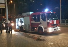 Екипът е изчакал собственика за да затвори крана на уредбатаЕкип