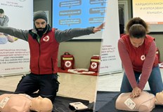 Доброволци и медици преминаха обучение по програма с Канадския Червен