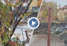 Част от оградата на имота се срути РДНСК спря дейноститеЖители