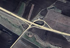 Строителството на ново кръгово кръстовище по път Русе Варна