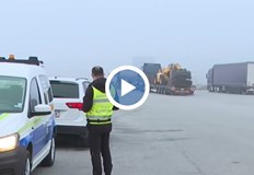 Сензорите в асфалта спряха стотици претоварени камиониСистемата за автоматично претегляне