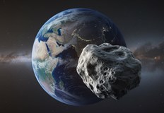 Малък астероид обикаля синхронно с планетата ни от 60 те години